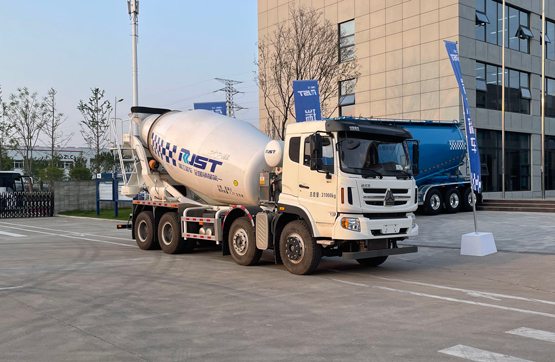 瑞江牌WL5314GJBZZG6BT混凝土搅拌运输车