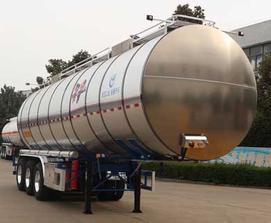 开乐牌11.3米33吨3轴普通液体运输半挂车(AKL9400GPG38)