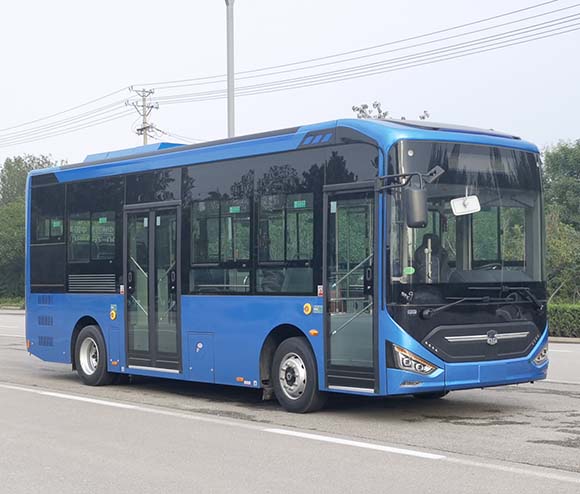 中通牌8.5米14-26座纯电动低入口城市客车(LCK6856EVGRA)