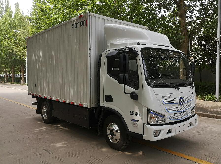 福田牌BJ5045XXYFCEV1燃料电池厢式运输车