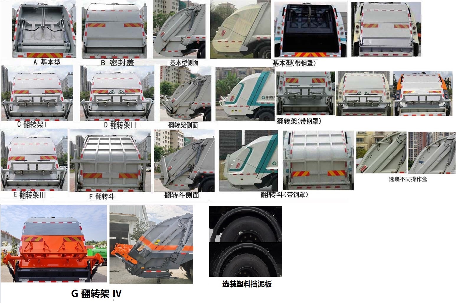 东风牌EQ5180ZYSSBEV纯电动压缩式垃圾车公告图片