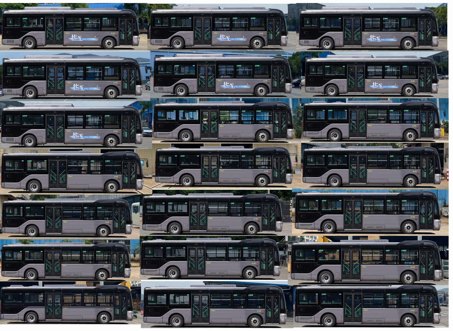 纯电动城市客车图片