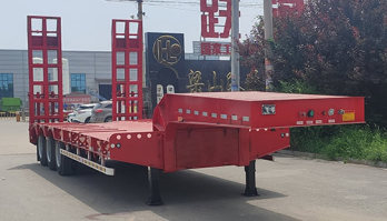 低平板半挂车