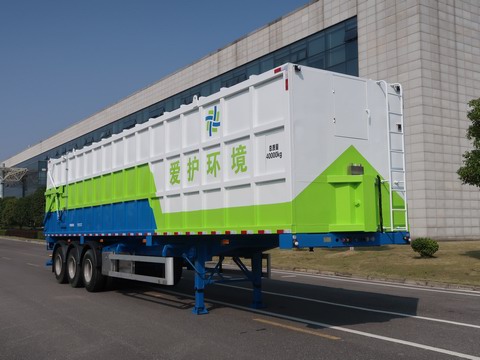 中联牌12.9米26.8吨3轴压缩式垃圾半挂车(ZBH9403ZYS)