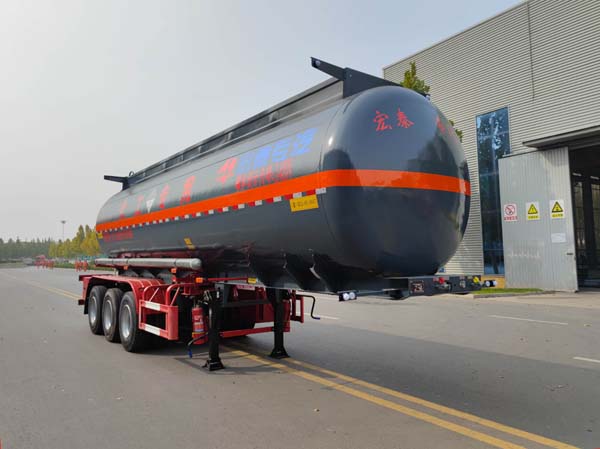 正康宏泰牌10.5米30.8吨3轴杂项危险物品罐式运输半挂车(HHT9400GZW)