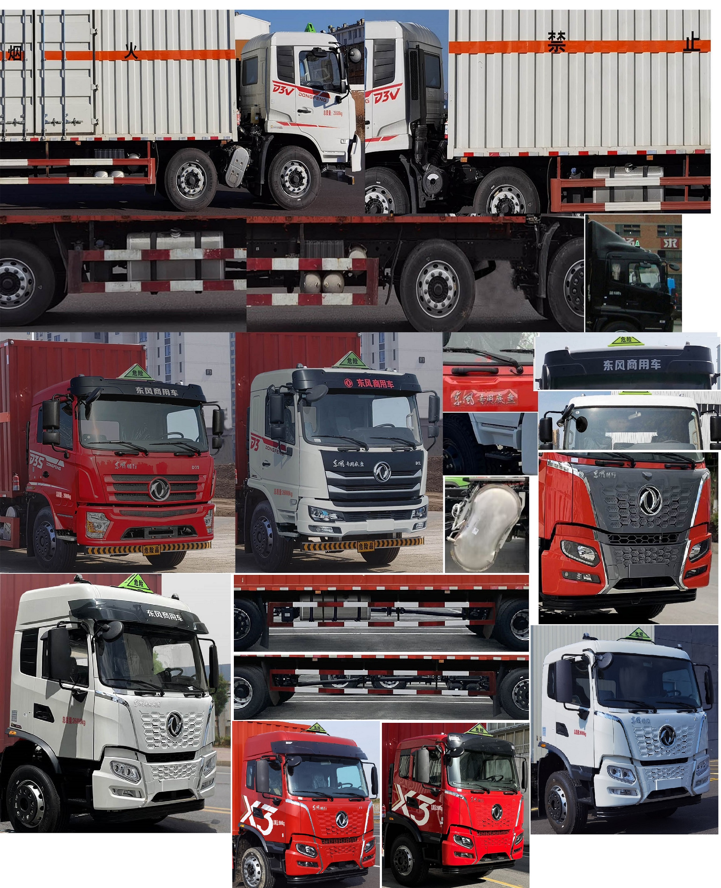 東風牌DFV5263XZWGP6D雜項危險物品廂式運輸車公告圖片
