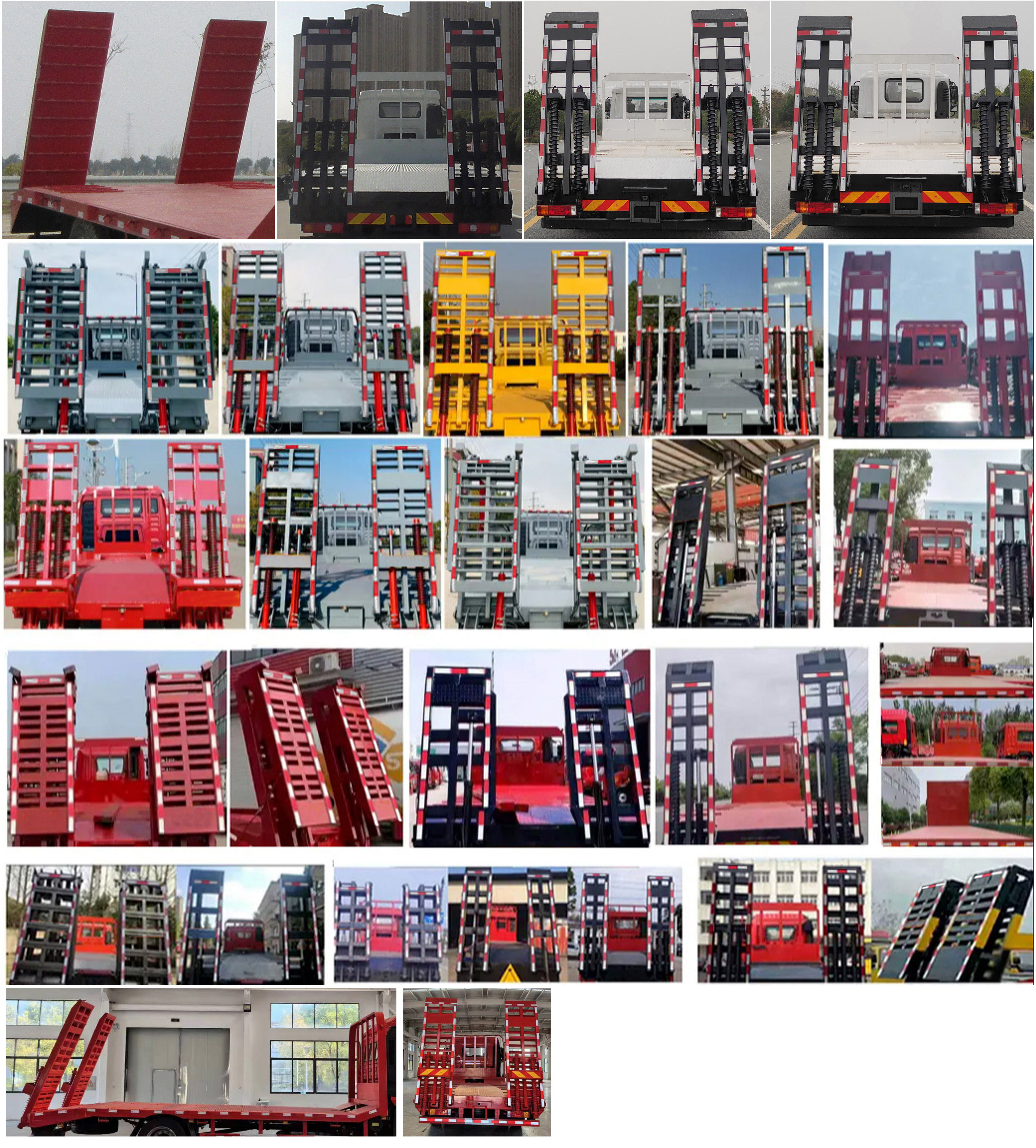 陜汽牌SX5189TPBLA501F2平板運(yùn)輸車公告圖片