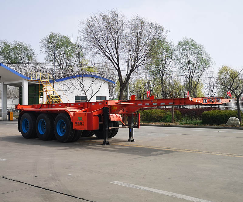通華牌9.2米35.2吨3轴集装箱运输半挂车(WTY9400TJZG20)