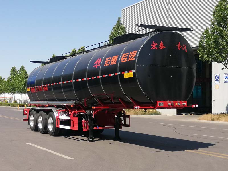 正康宏泰牌11.1米32.4吨3轴普通液体运输半挂车(HHT9401GPGA)