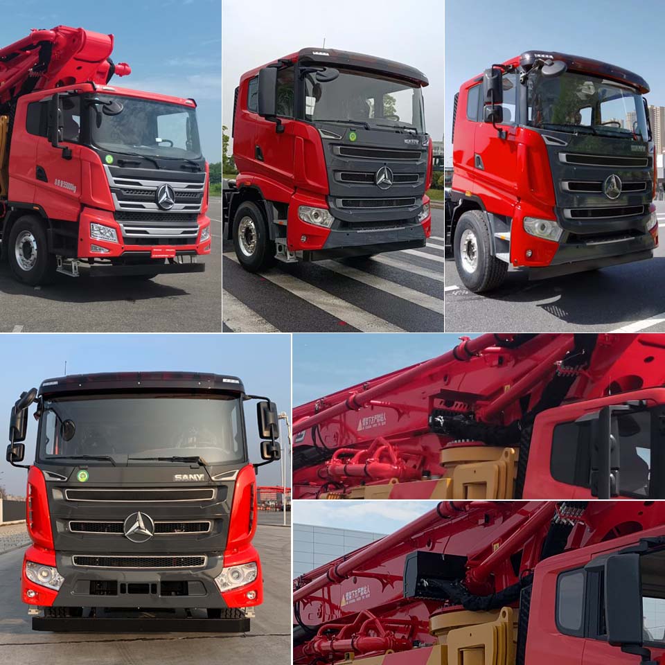 三一牌SYM5552THB混凝土泵車公告圖片