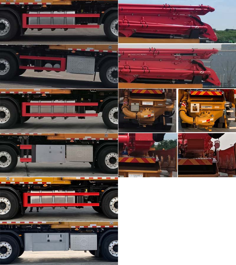 三一牌SYM5552THB混凝土泵車公告圖片