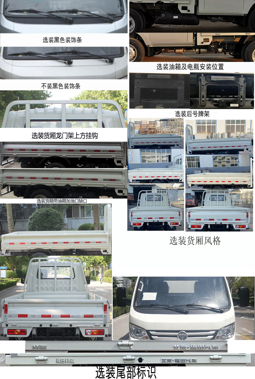 福田牌BJ1032V4AV5-11载货汽车公告图片