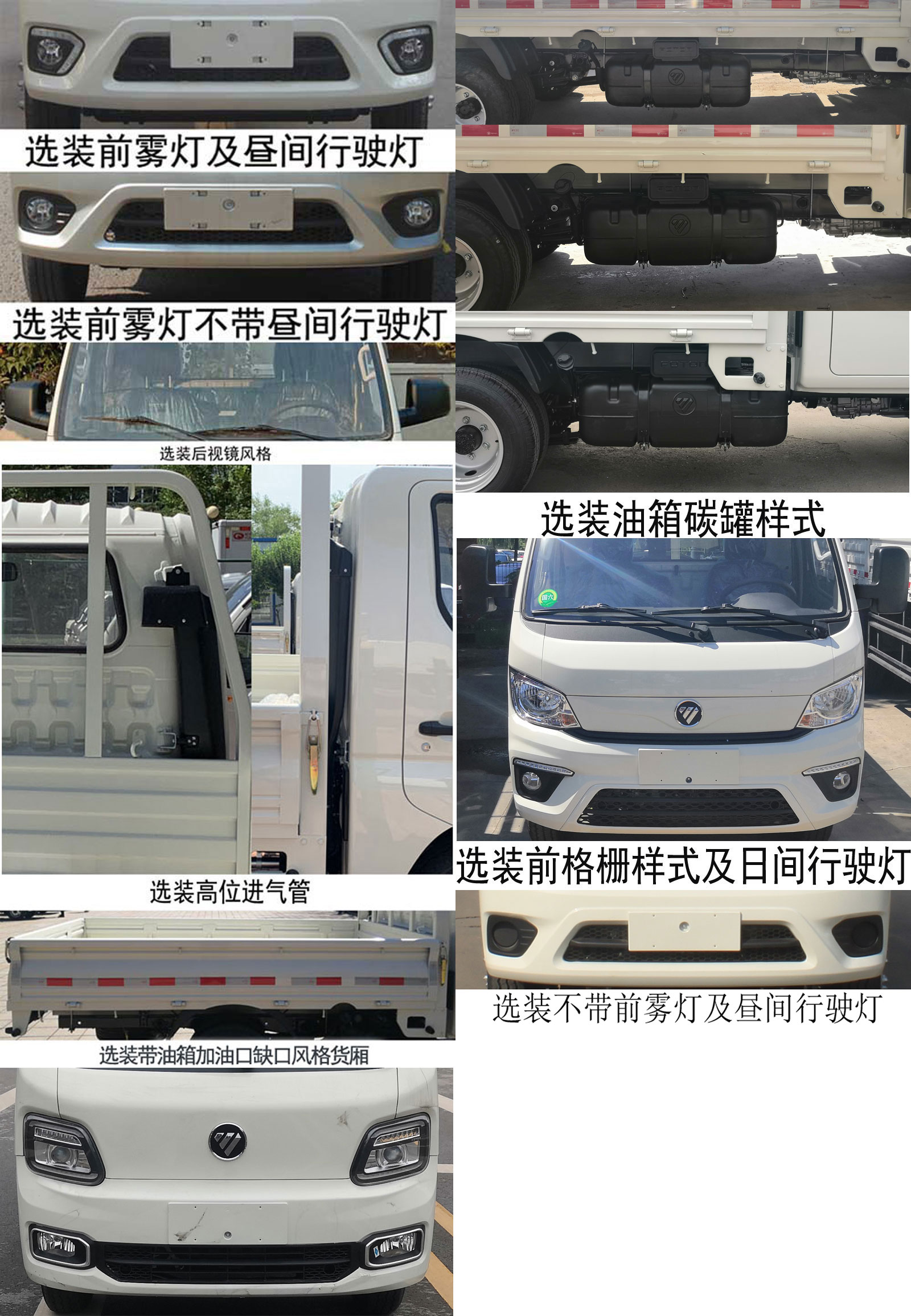 福田牌BJ1032V3JV5-13载货汽车公告图片