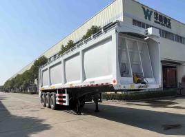 华威驰乐牌11.6米26.8吨3轴散装粮食运输半挂车(SGZ9403ZLS)