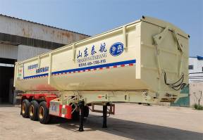 鲁犇牌11米33.2吨3轴散装粮食运输半挂车(TXL9400ZLS)