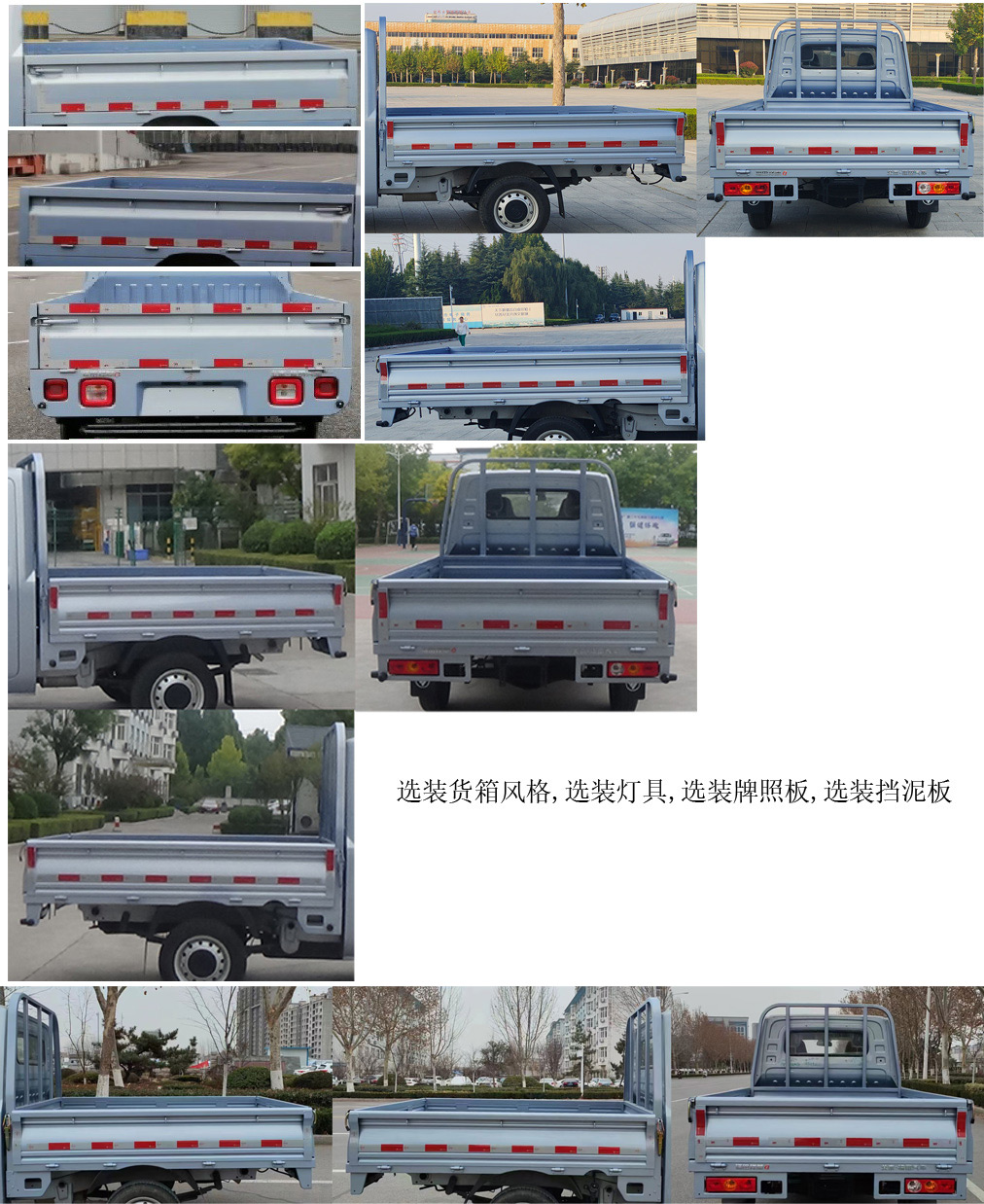 福田牌BJ1020V2AV6-73载货汽车公告图片