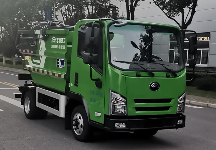YTZ5047ZZZD0BEV 宇通牌纯电动自装卸式垃圾车图片