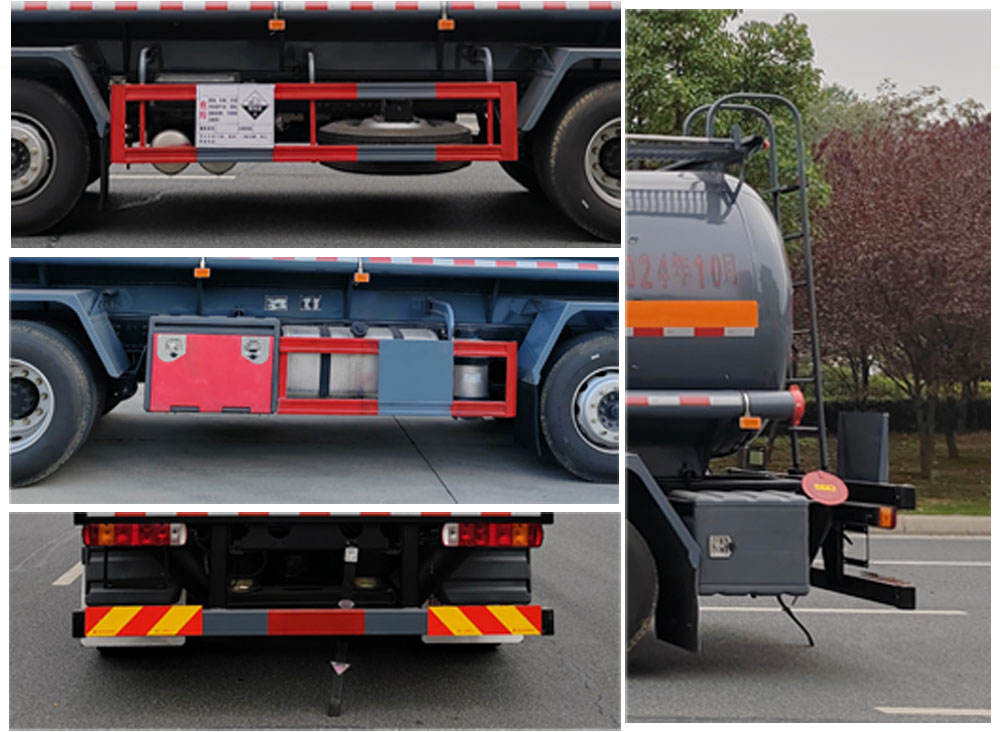 專威牌HTW5265GFWCA6腐蝕性物品罐式運(yùn)輸車公告圖片