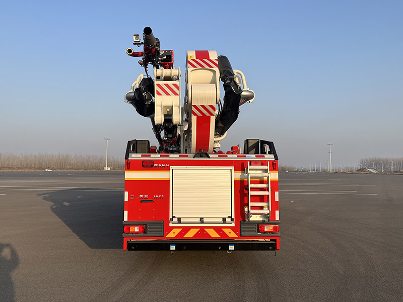 三一牌SYM5422JXFJP51举高喷射消防车公告图片