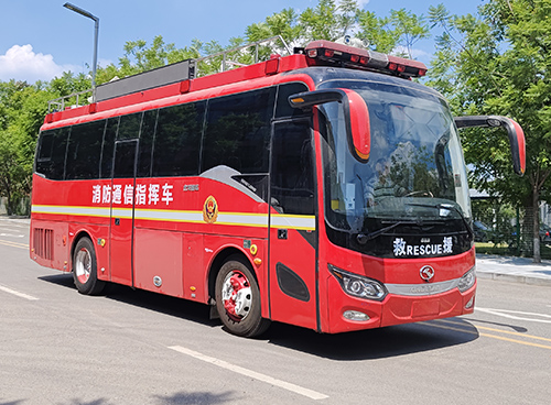 卓昂牌BRT5130TXFTZ3500通信指挥消防车