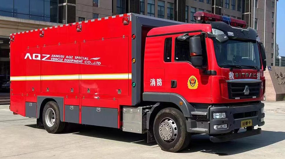 安奇正牌AQZ5150TXFQC100器材消防车图片
