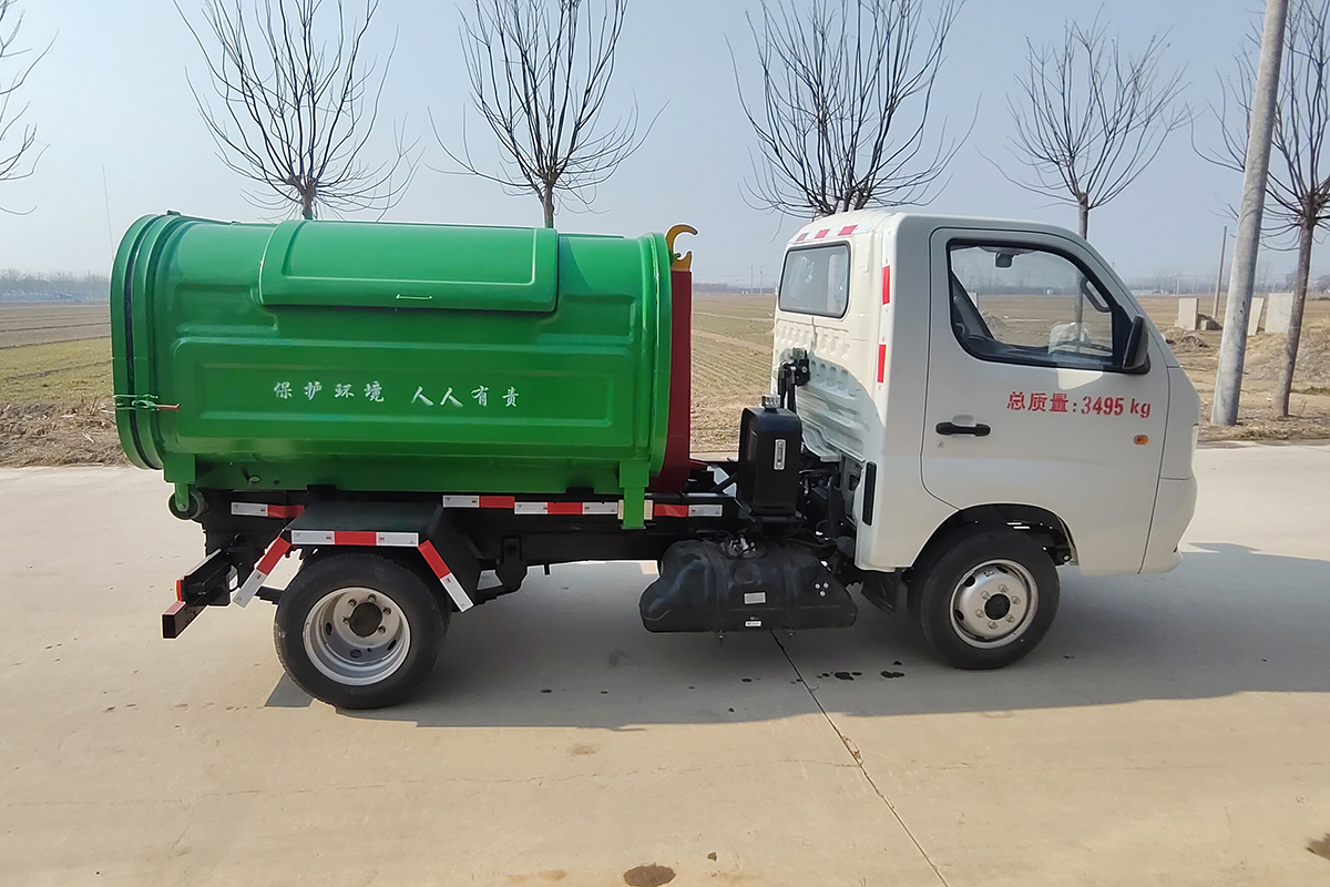 天運(yùn)威牌TYW5033ZXXB6車廂可卸式垃圾車公告圖片