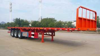福狮牌13米33.9吨3轴平板运输半挂车(LFS9400TPB)