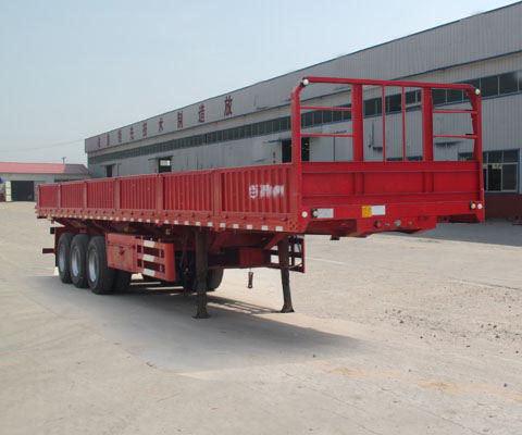 庄宇牌13米32.7吨3轴自卸半挂车(ZYC9400Z)