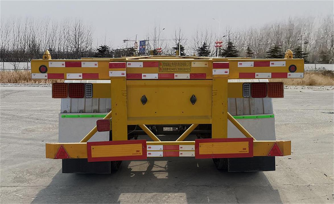 瑞郓牌YRD9400TJZ集装箱运输半挂车公告图片