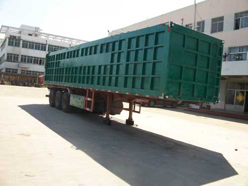 吉鲁恒驰牌13米25.2吨3轴垃圾转运半挂车(PG9401ZLJ)