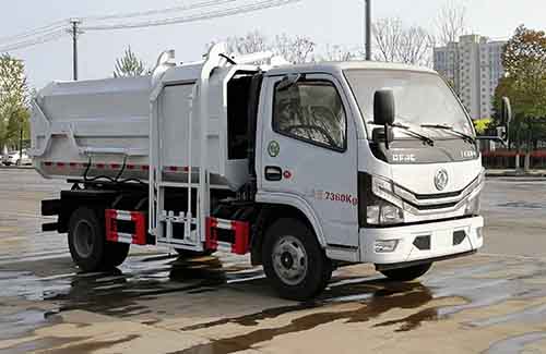 东风股份多利卡D6 CLQ5070ZZZ6自装卸式垃圾车公告图片
