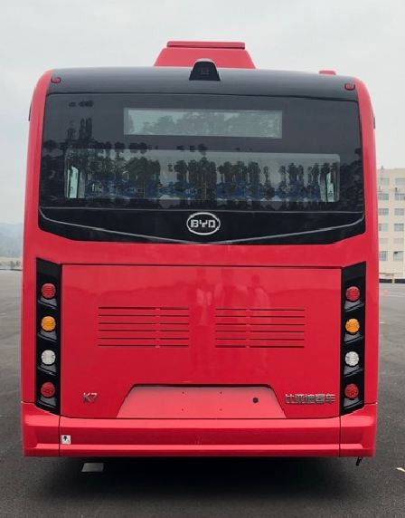 比亚迪牌BYD6810HZEV10纯电动城市客车公告图片