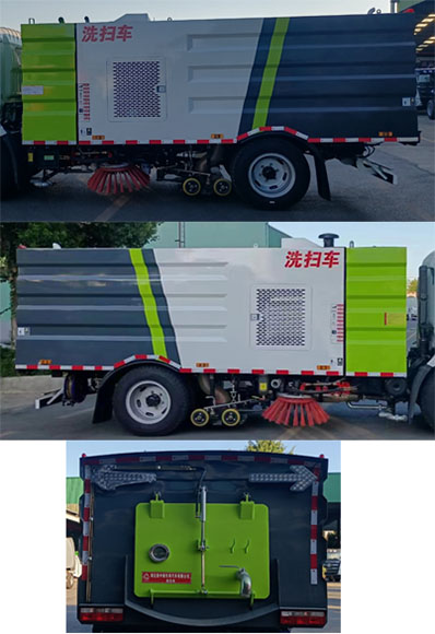 东风股份多利卡D7 XZL5120TXS6洗扫车公告图片