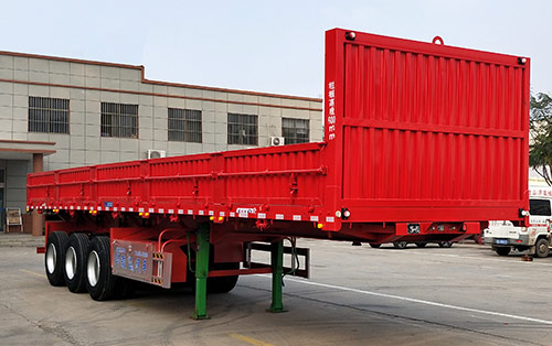 庄宇牌11.5米33.3吨3轴自卸半挂车(ZYC9401Z)