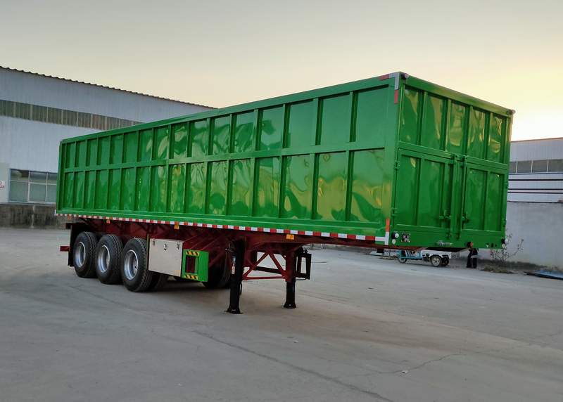 天瑞牌11米32.2吨3轴散装粮食运输半挂车(HLY9400ZLS)