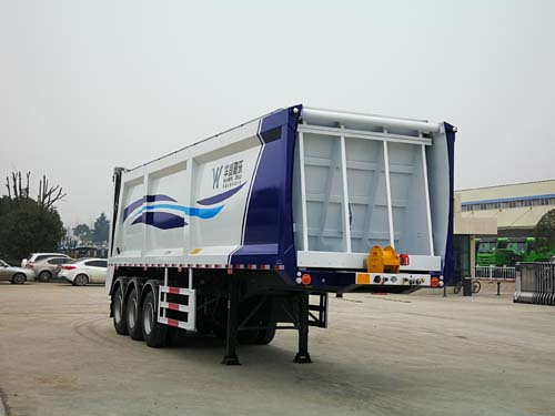 华威驰乐牌9.5米31.3吨3轴垃圾转运半挂车(SGZ9401ZLJ)