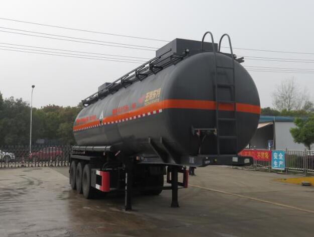 特运牌11.4米31.5吨3轴腐蚀性物品罐式运输半挂车(DTA9408GFWA)