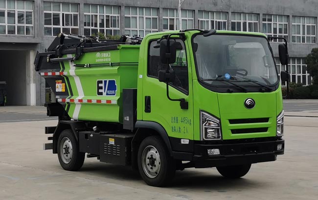YTZ5041ZZZD0BEV 宇通牌纯电动自装卸式垃圾车图片