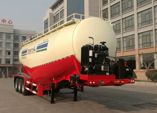 杨嘉牌11.7米31.8吨3轴低密度粉粒物料运输半挂车(LHL9408GFLB)