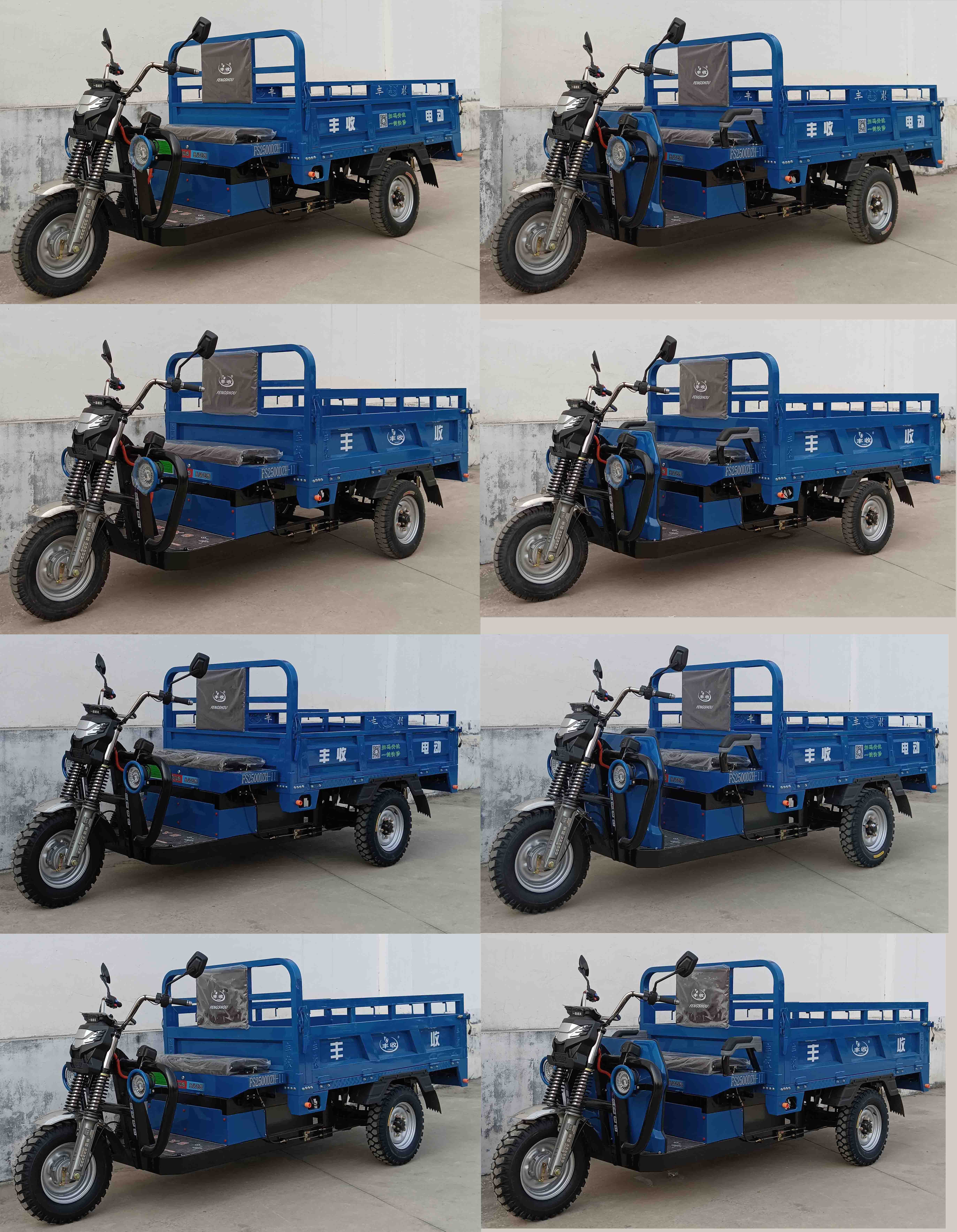 丰收牌FS2500DZH-11电动正三轮摩托车公告图片