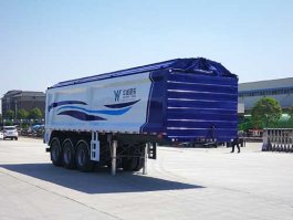 华威驰乐牌9.5米28.6吨3轴散装粮食运输半挂车(SGZ9401ZLS)