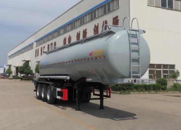 特运牌10.9米31吨3轴普通液体运输半挂车(DTA9400GPG)