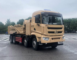 490马力三一牌SYM3311ZZX2BEV型纯电动自卸汽车