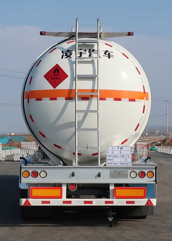 凌宇牌CLY9405GRYB2易燃液体罐式运输半挂车公告图片