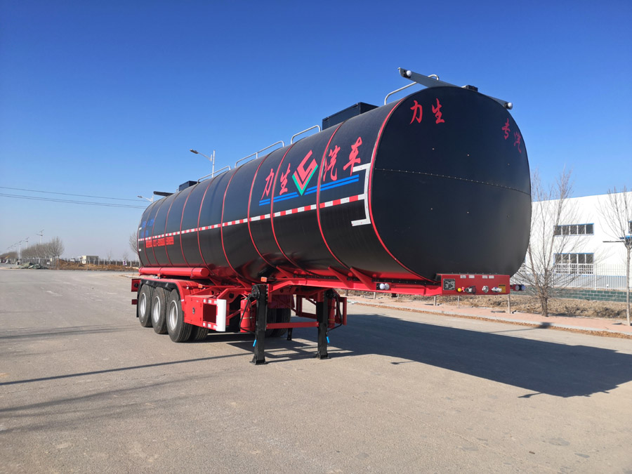 力生牌11米32.4吨3轴普通液体运输半挂车(HLS9402GPG)