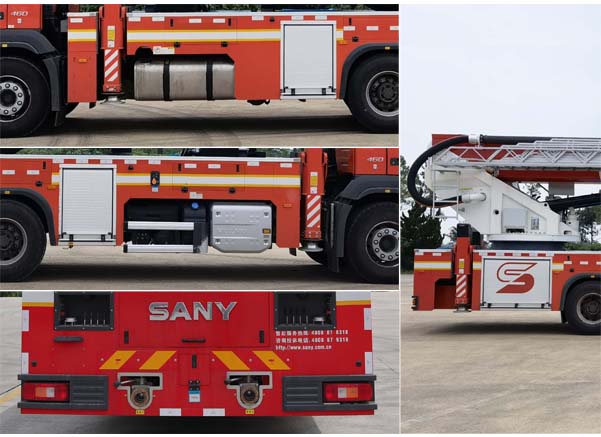 三一牌SYM5342JXFDG55登高平台消防车公告图片