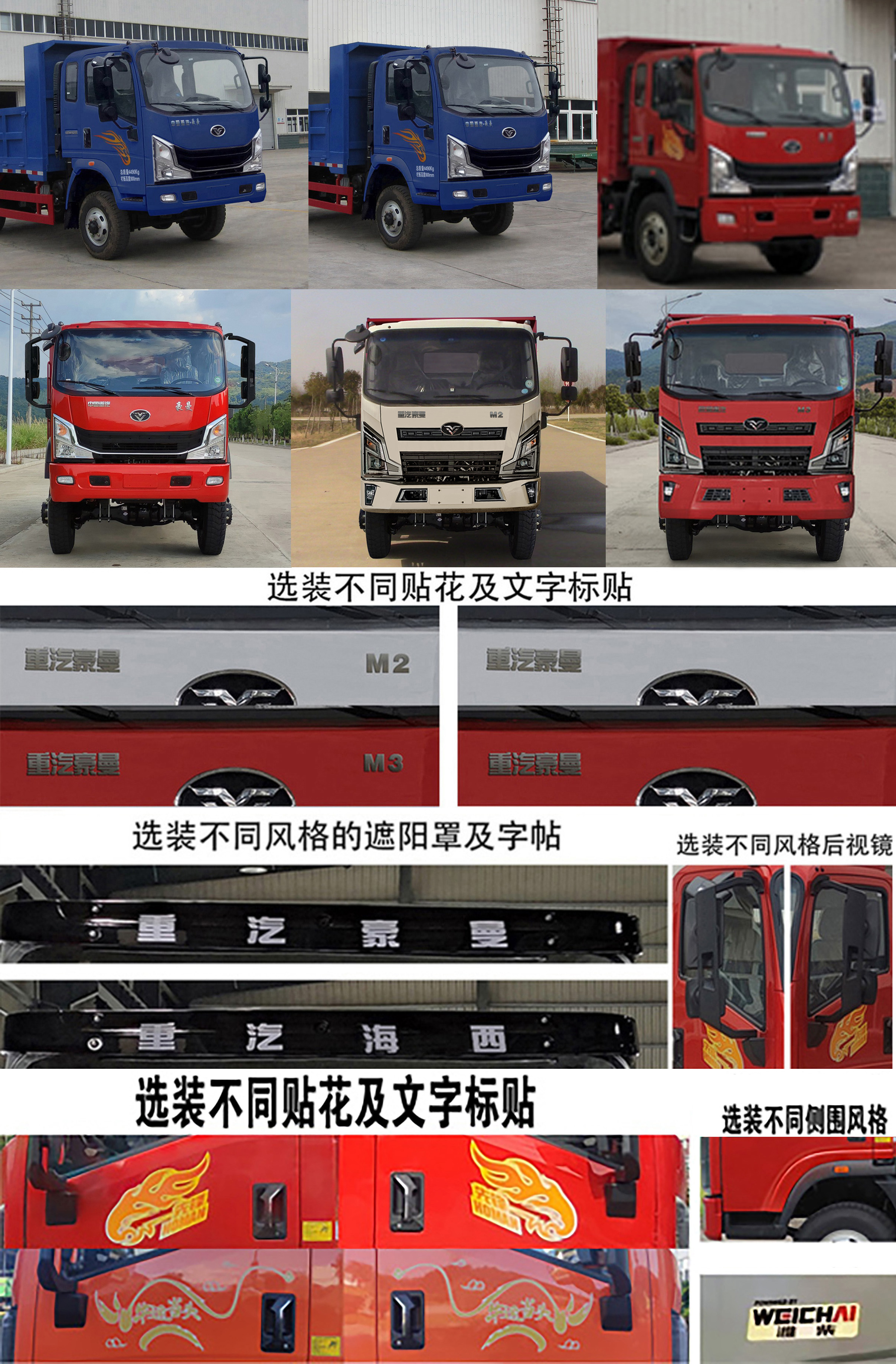 ZZ2118F27FB0 豪曼牌160马力单桥柴油3.8米国六越野自卸汽车图片