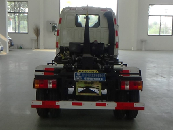 程力威牌CLW5040ZXXBDP车厢可卸式垃圾车公告图片