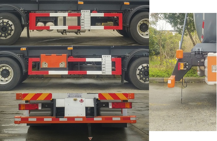 东驹牌LDW5325GFWD6A腐蚀性物品罐式运输车公告图片