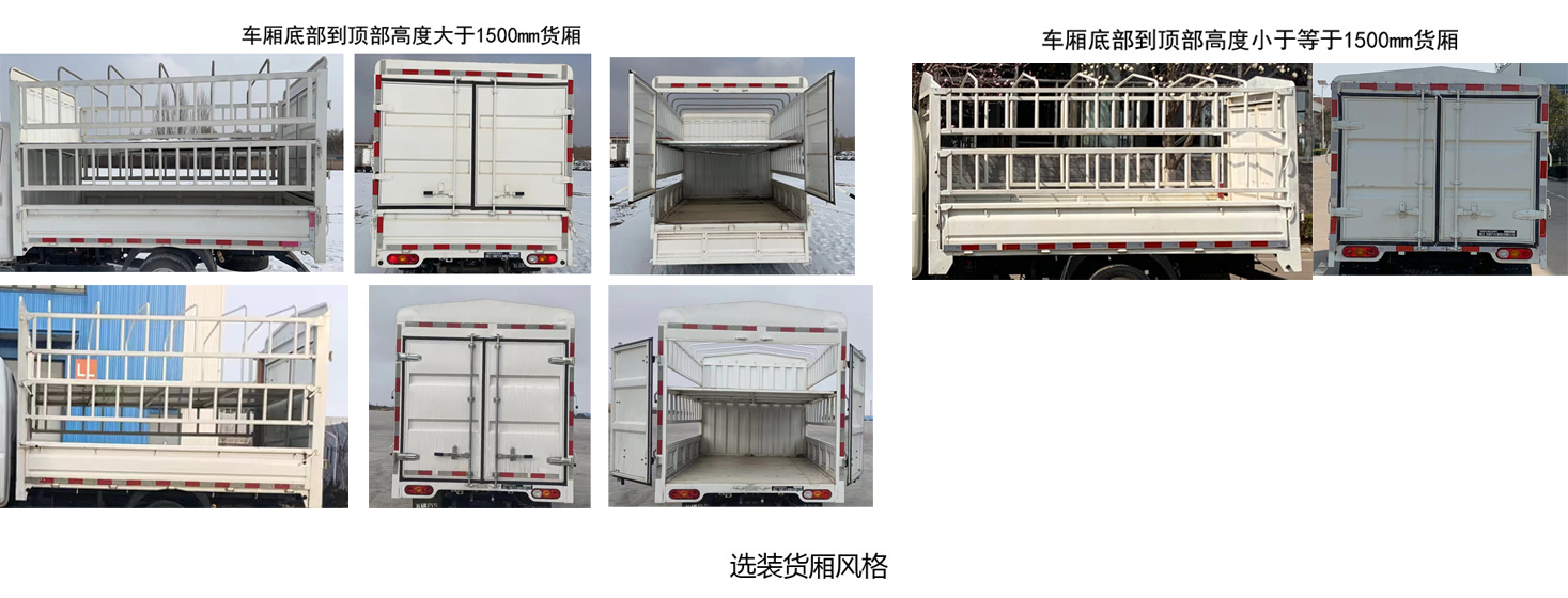 飞碟牌FD5042CCYR66K6-2仓栅式运输车公告图片